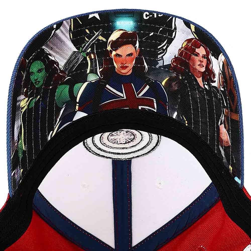 Marvel Captain Carter (Peggy Carter from What If...?) Shield Embroidered Hat - The Fourth Place