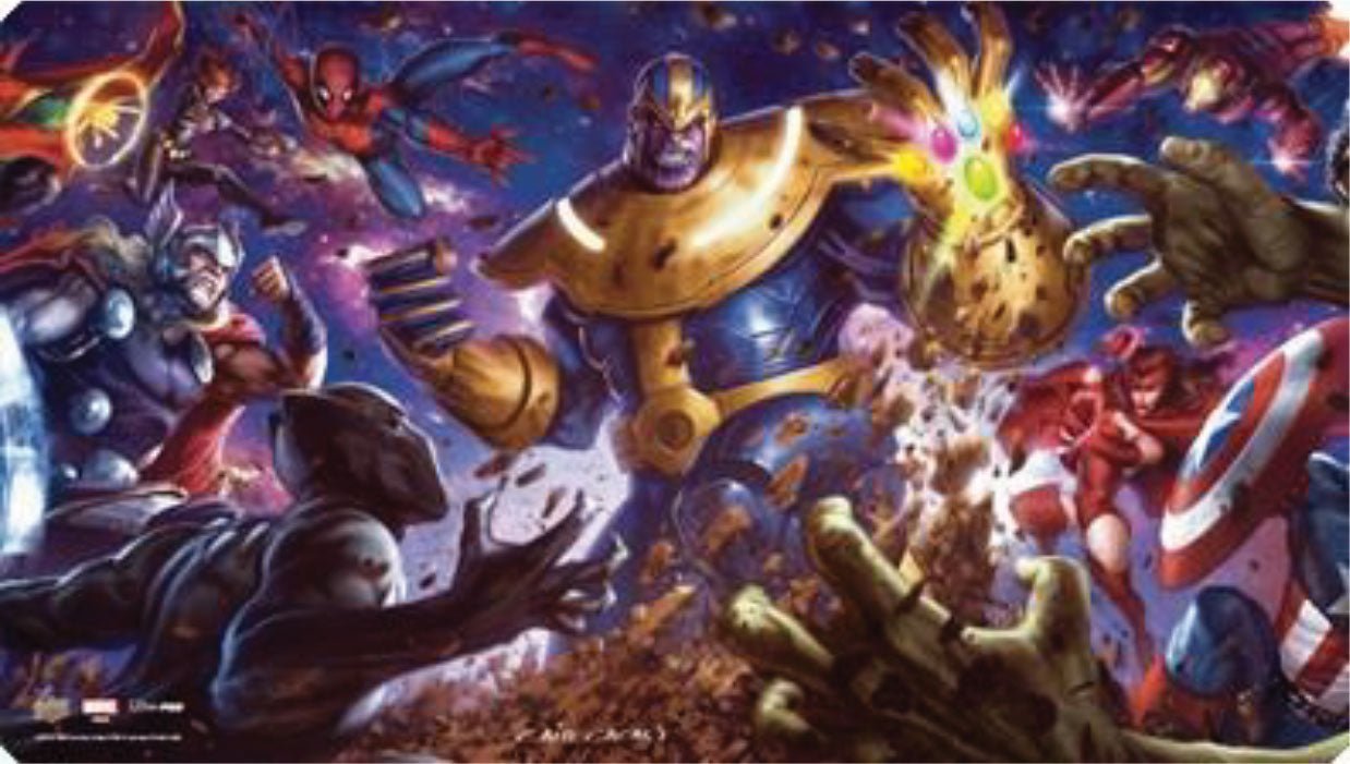 Marvel Card Playmats: Thanos - The Fourth Place