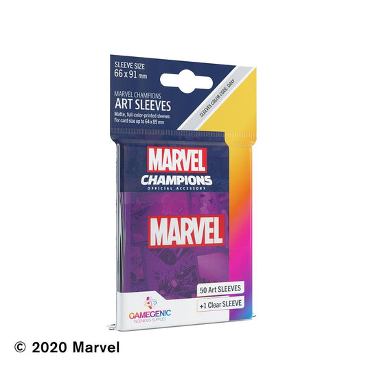 Marvel Champions Sleeves - Purple - The Fourth Place