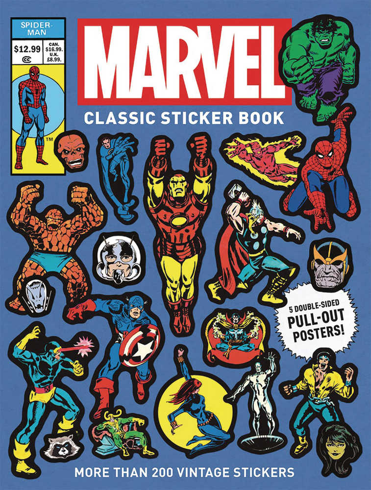 Marvel Classic Sticker Book New Printing - The Fourth Place