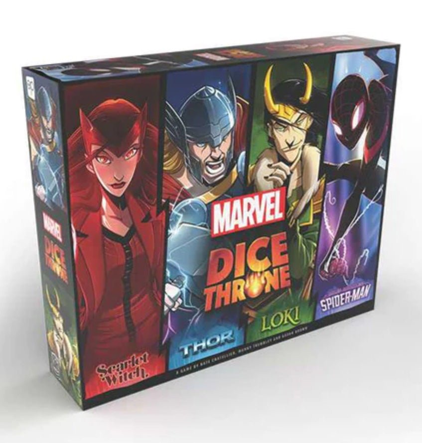 Marvel Dice Throne: 4-Hero Box (Scarlet Witch Thor Loki and Spider-Man) - The Fourth Place