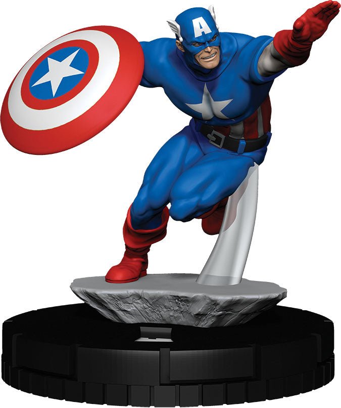 Marvel HeroClix: Avengers 60 Play at Home Kit: Captain America - The Fourth Place