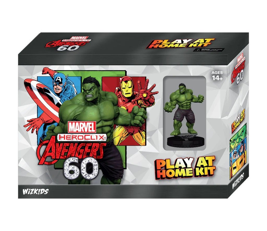 Marvel HeroClix: Avengers 60 Play at Home Kit: Hulk - The Fourth Place