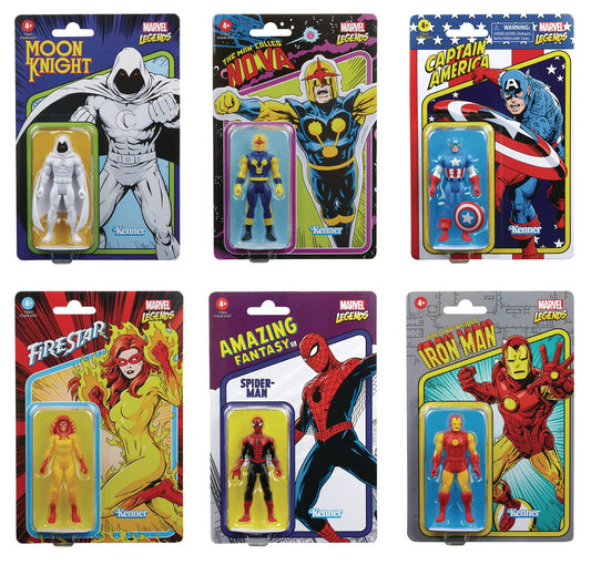 Marvel Legends Retro 3 3/4 inch Action Figures (1 of 6) - The Fourth Place