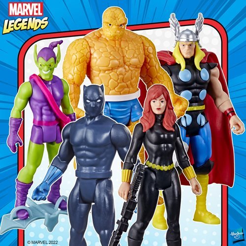 Marvel Legends Retro Collection Action Figures Wave 6 (1 of 5) - The Fourth Place