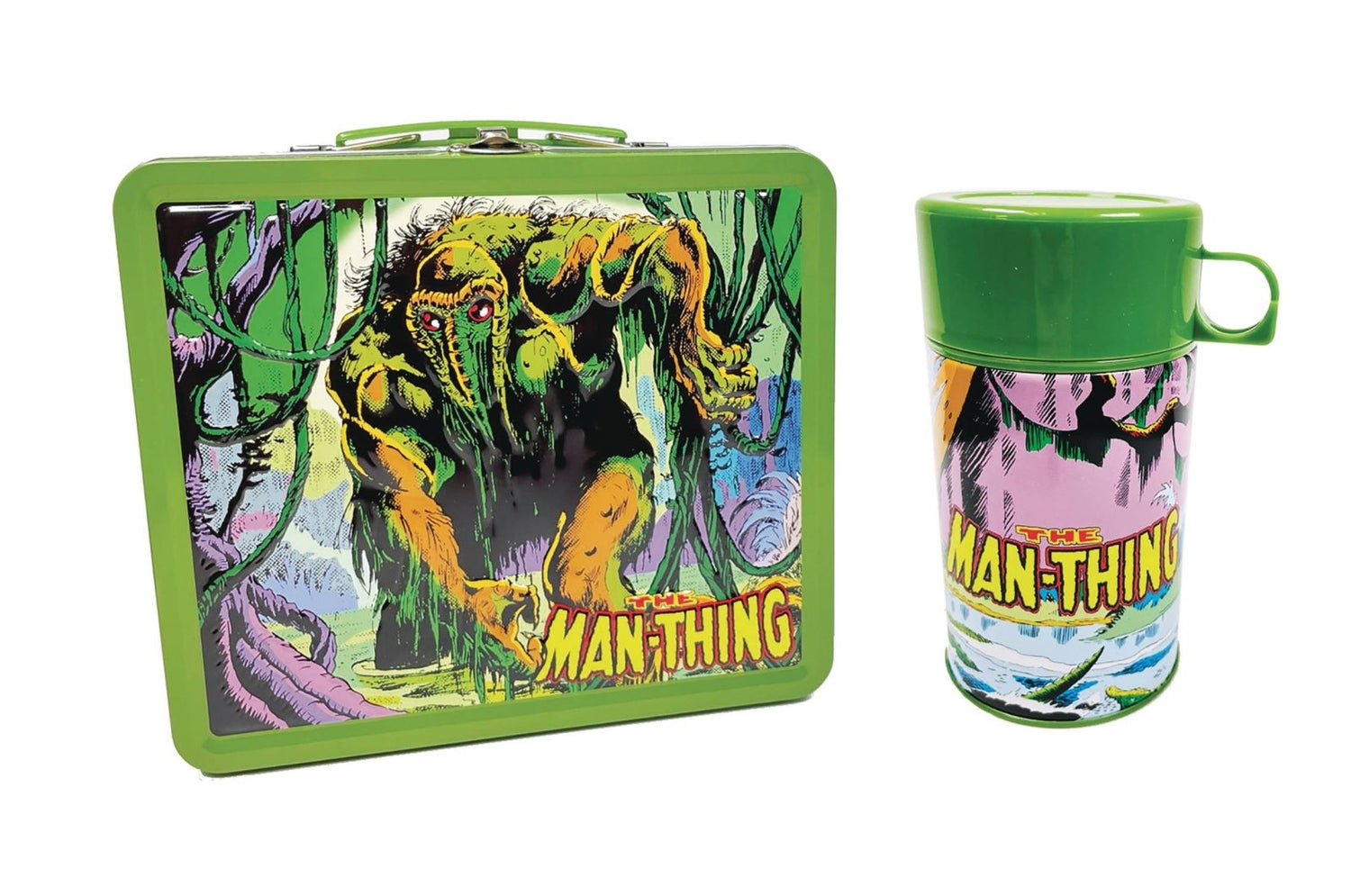 Marvel Man-Thing Lunch Box and Beverage Container - The Fourth Place