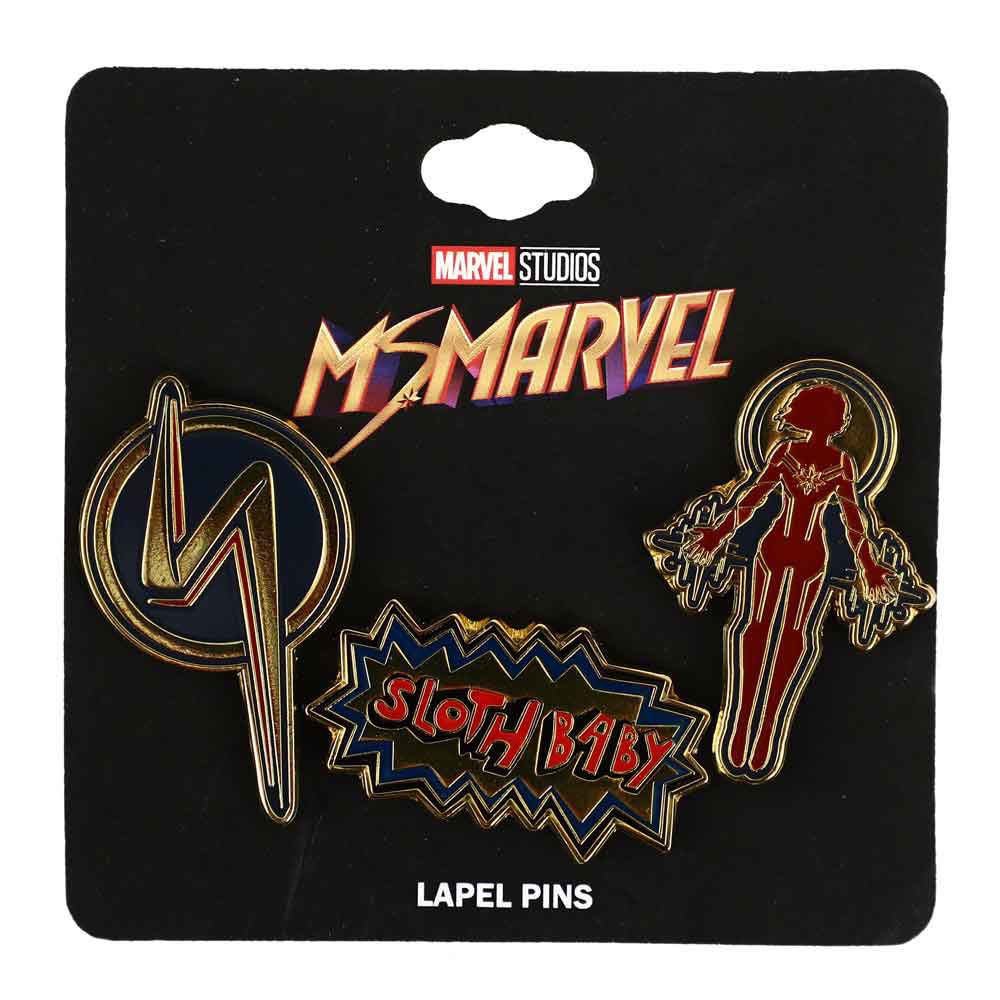 Marvel Ms. Marvel Lapel Pins - The Fourth Place