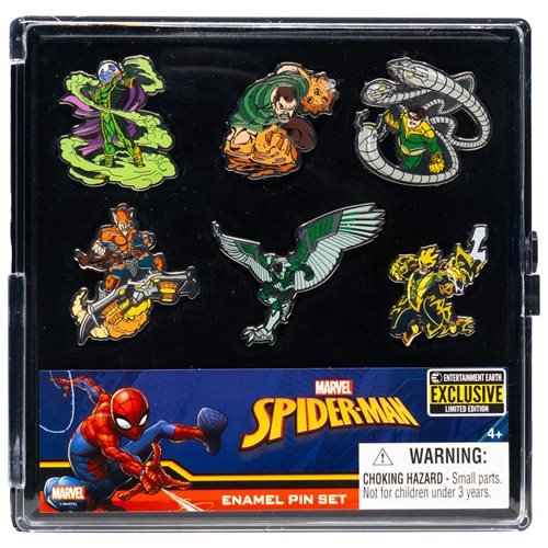 Marvel Sinister Six Enamel Pin 6-Pack - The Fourth Place