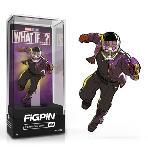 Marvel What If…? T'Challa Star-Lord Classic 3-In Pin - The Fourth Place