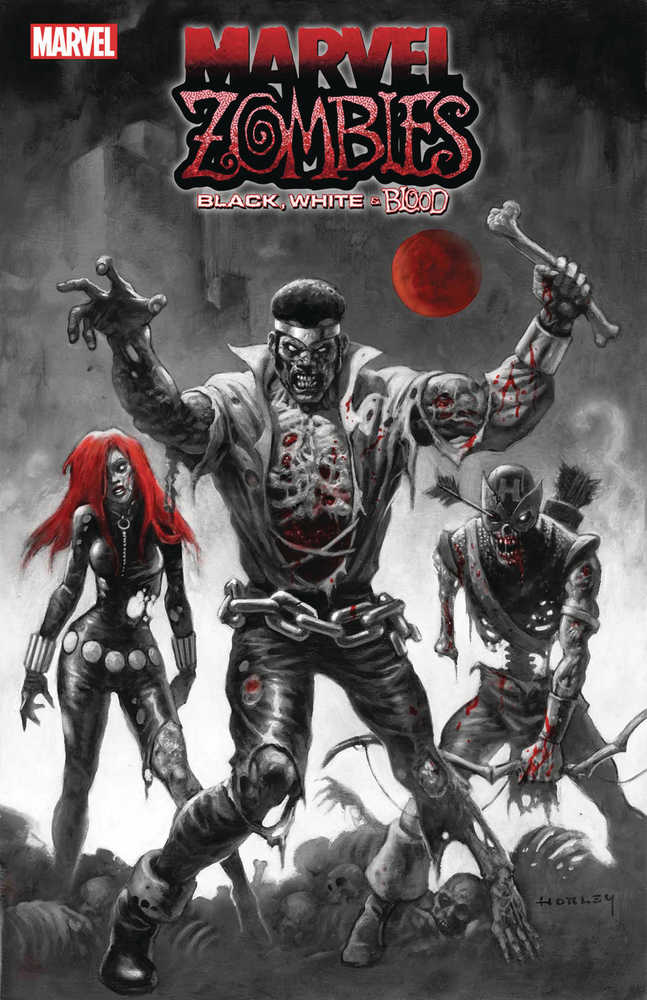 Marvel Zombies Black White Blood #3 Alex Horley Variant - The Fourth Place