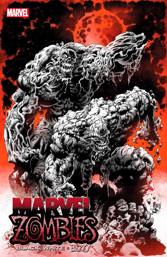 Marvel Zombies Black White Blood #4 - The Fourth Place
