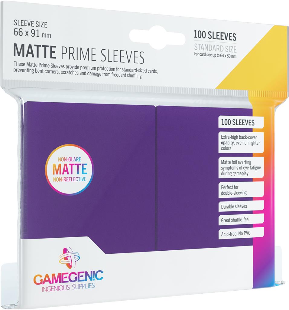 Matte PRIME Sleeves: Purple - The Fourth Place