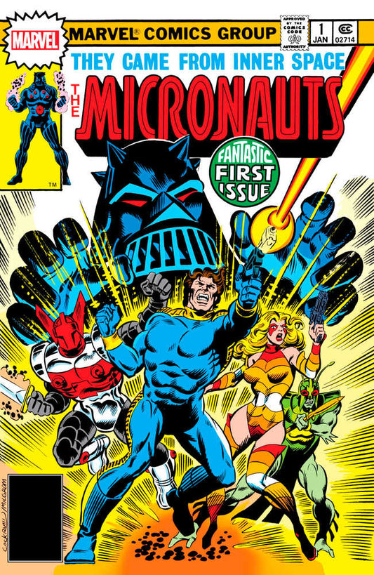 Micronauts #1 Facsimile Edition - The Fourth Place