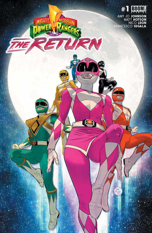 Mighty Morphin Power Rangers The Return #1 (Of 4) Cover B Variant - The Fourth Place