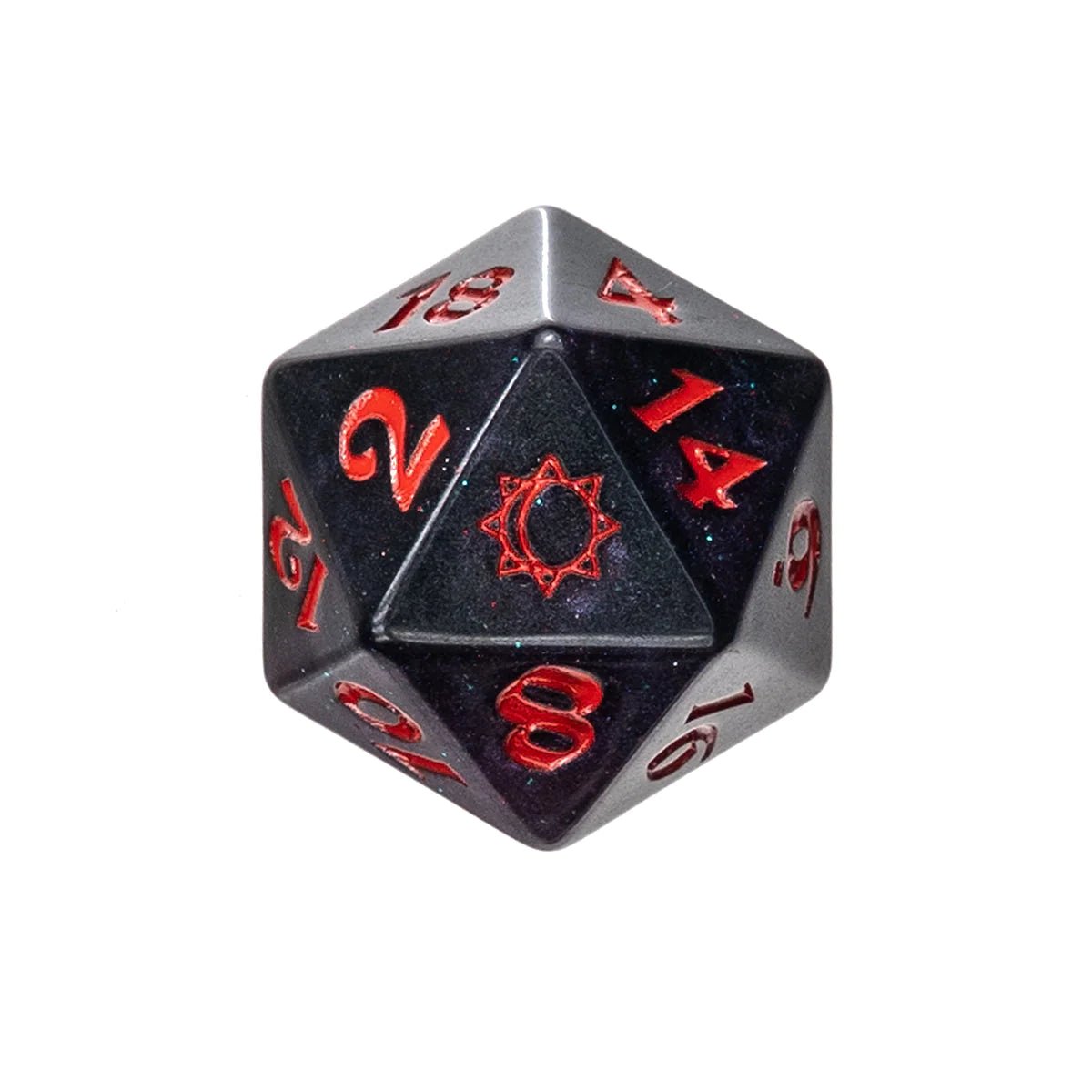 Mighty Nein Dice Set: Mollymauk Tealeaf (Purple/Red) - The Fourth Place