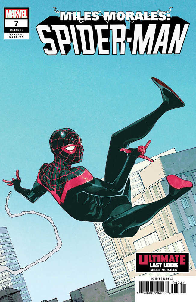 Miles Morales: Spider-Man 7 Sara Pichelli Ultimate Last Look Variant - The Fourth Place
