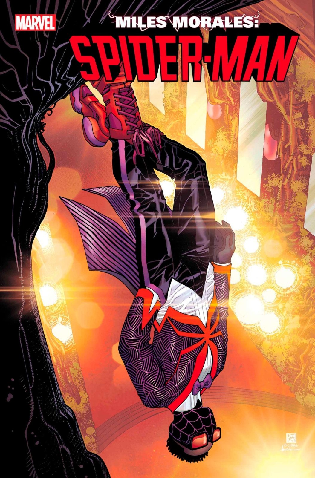 Miles Morales: Spider-Man 8 Bernard Chang Hellfire Gala Variant - The Fourth Place