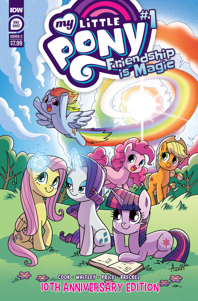 Mlp Friendship Is Magic 10th Anniversary Cover C Garbowska - The Fourth Place