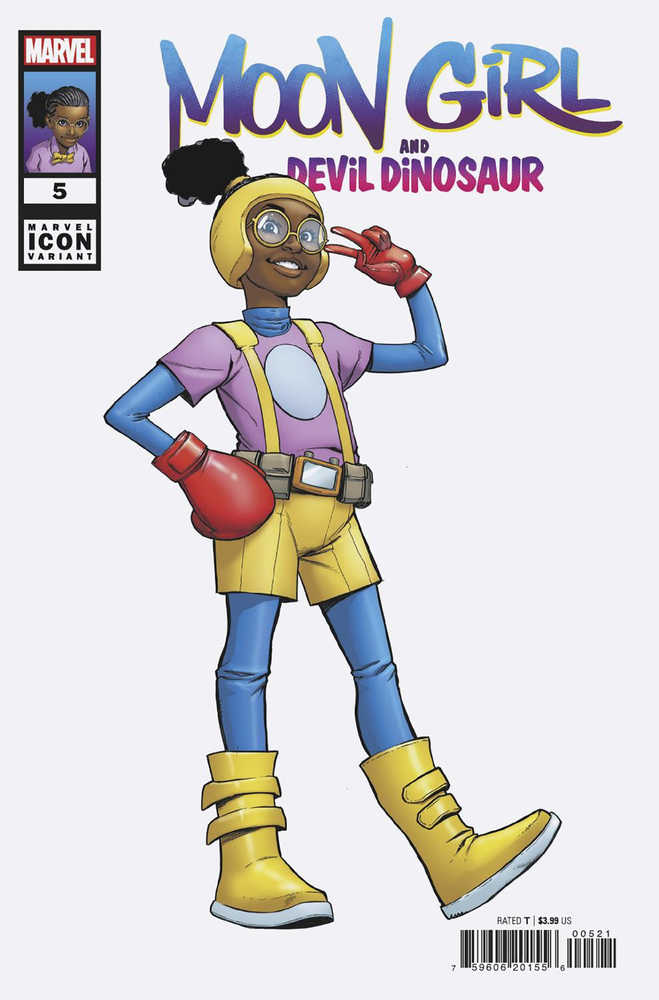 Moon Girl And Devil Dinosaur #5 (Of 5) Caselli Marvel Icon V - The Fourth Place