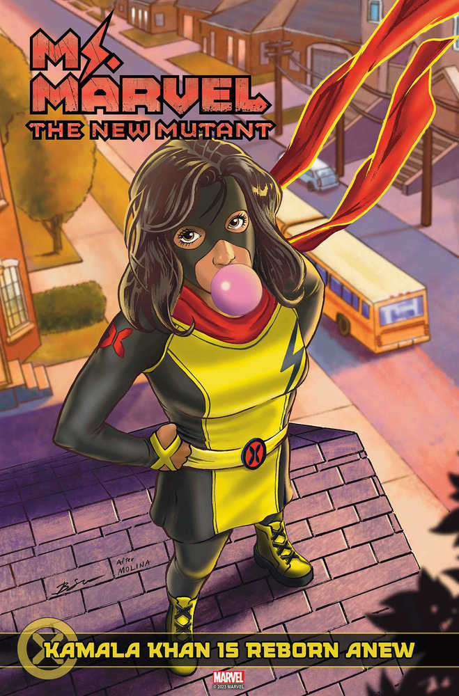 Ms. Marvel: The New Mutant 4 Benjamin Su Homage Variant - The Fourth Place