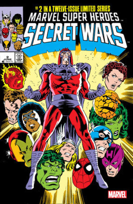 Msh Secret Wars #2 Facsimile Edition Foil Variant - The Fourth Place