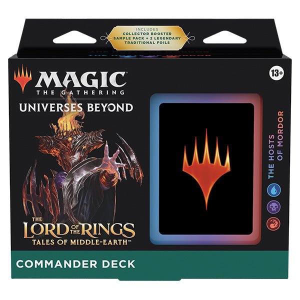 Magic The Gathering: The Lord of The Rings: Tales of Middle-earth Commander Deck Magic The Gathering: The Lord of The Rings: Tales of Middle-earth Commander Deck