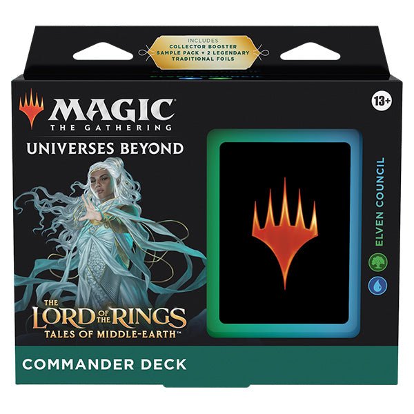 Magic The Gathering: The Lord of The Rings: Tales of Middle-earth Commander Deck Magic The Gathering: The Lord of The Rings: Tales of Middle-earth Commander Deck