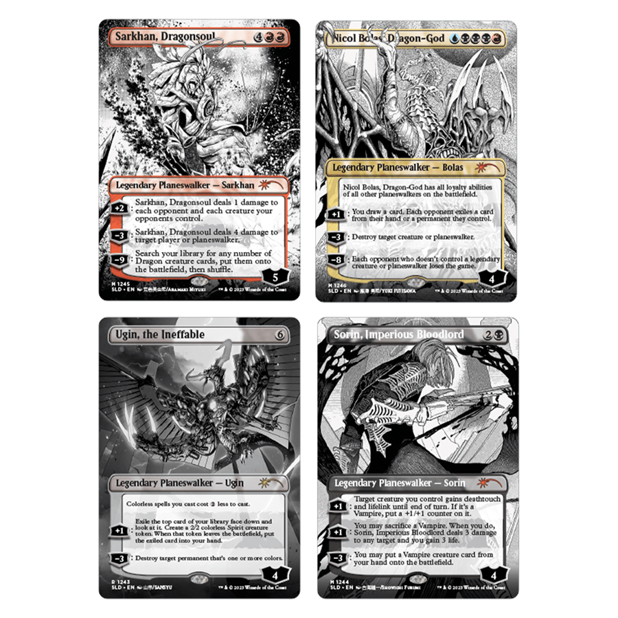 MTG Secret Lair: More Borderless Planeswalkers (Traditional Foil Edition) - The Fourth Place