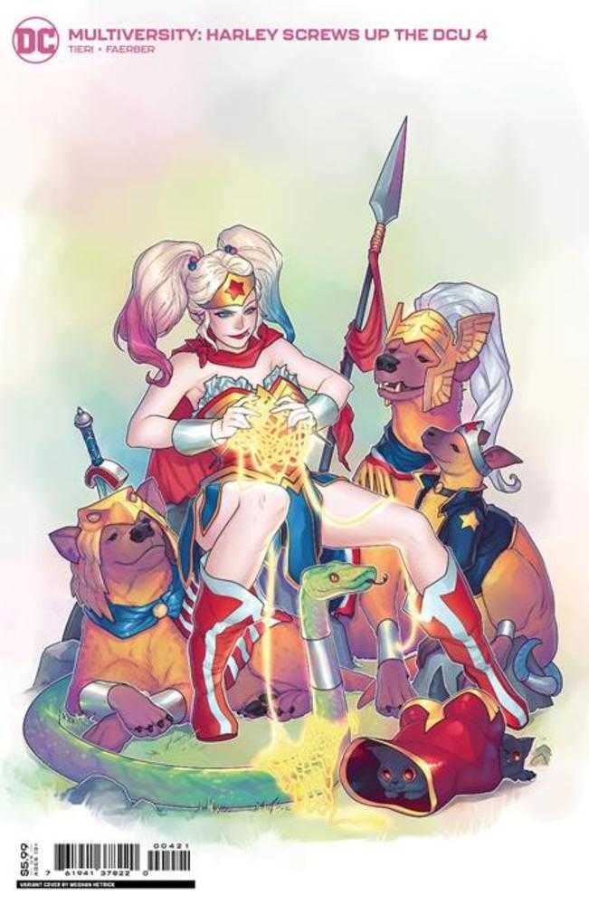 Multiversity Harley Screws Up The Dcu #4 (Of 6) Cover B Meghan Hetrick Card Stock Variant - The Fourth Place