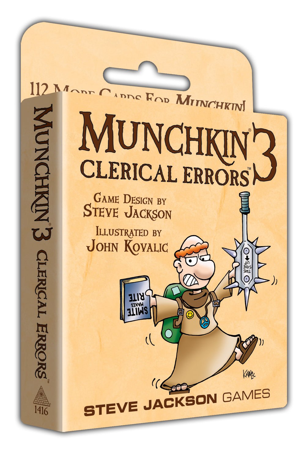Munchkin: Munchkin 3 - Clerical Errors (Revised) - The Fourth Place