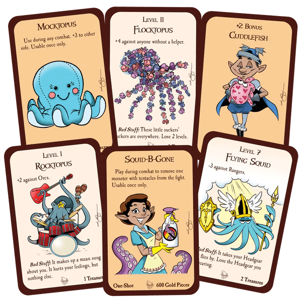 Munchkin Squids (Expansion) - The Fourth Place