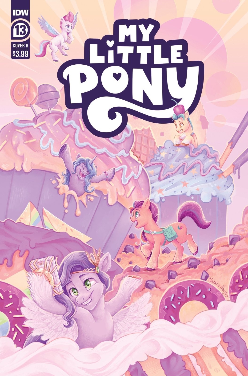 My Little Pony #13 Variant B (Haines) - The Fourth Place