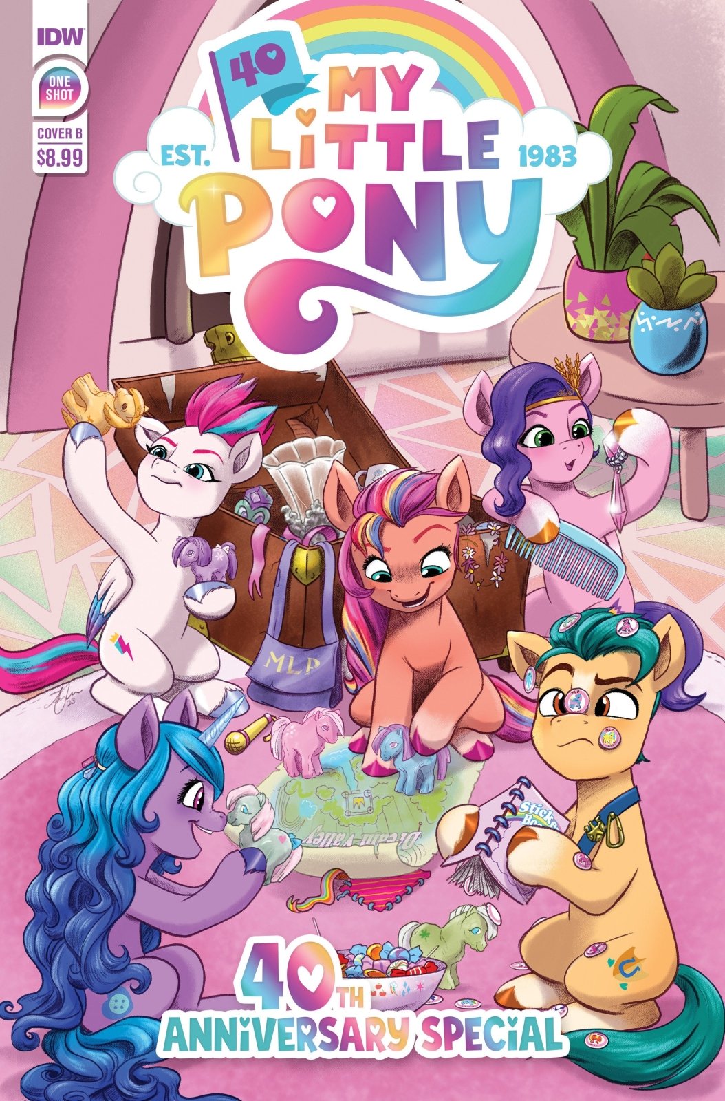 My Little Pony 40th Anniversary Special Variant B (Mebberson) - The Fourth Place