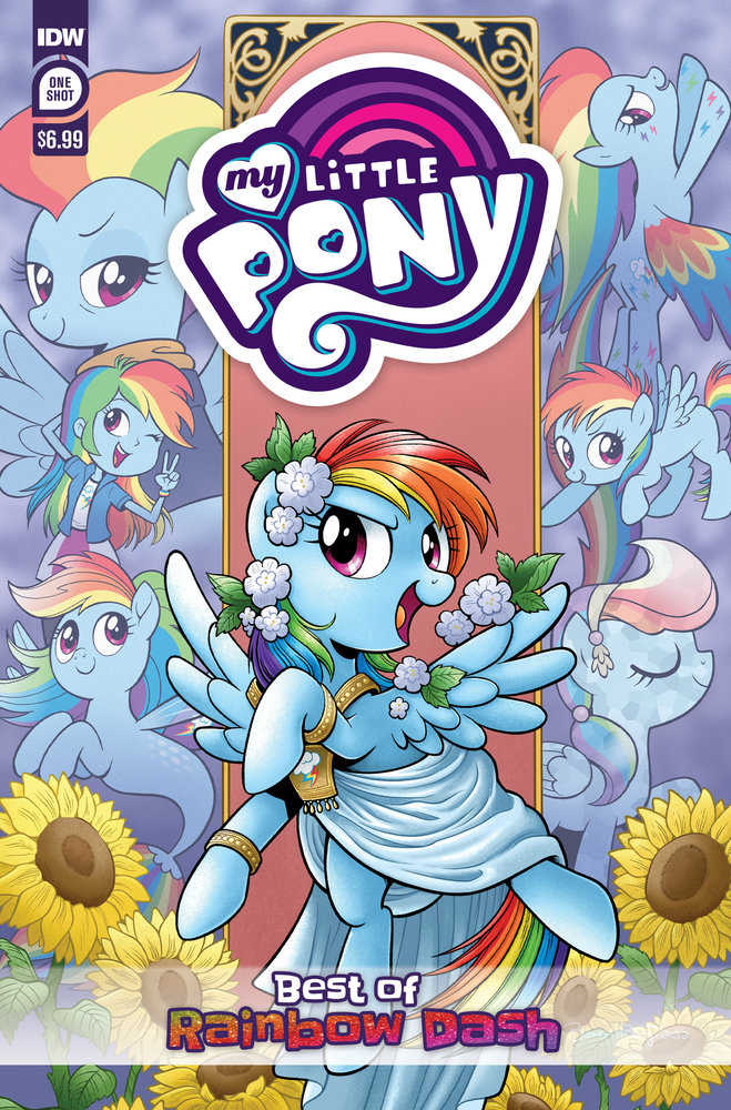 My Little Pony: Best Of Rainbow Dash Cover A (Hickey) - The Fourth Place