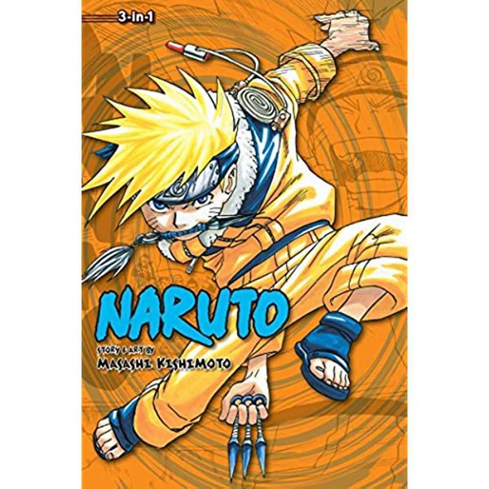 Naruto 3-In-1 Edition Volume 02 - The Fourth Place