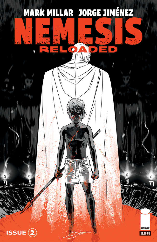 Nemesis Reloaded #2 (Of 5) Cover B Jimenez Black & White (Mature) - The Fourth Place