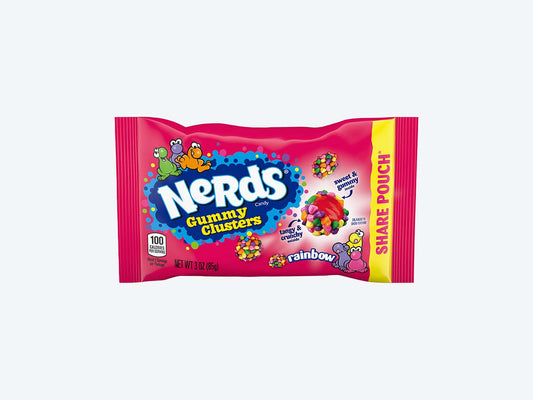 Nerds Gummy Clusters Rainbow (3oz share pouch) - The Fourth Place