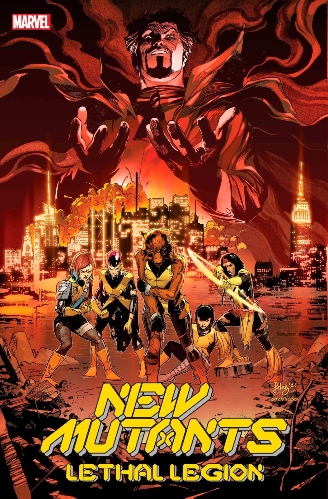 New Mutants Lethal Legion 5 - The Fourth Place