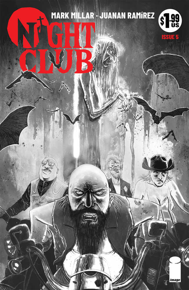 Night Club #5 (Of 6) Cover B Templesmith Black & White (Mature) - The Fourth Place