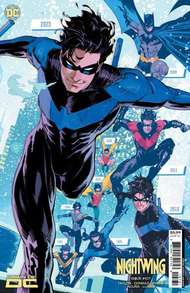 Nightwing #107 Cover C Dan Mora Card Stock Variant - The Fourth Place