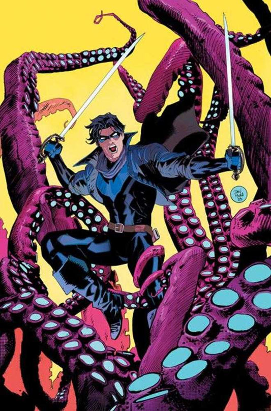 Nightwing #109 Cover C Dan Mora Card Stock Variant (Titans Beast World) - The Fourth Place