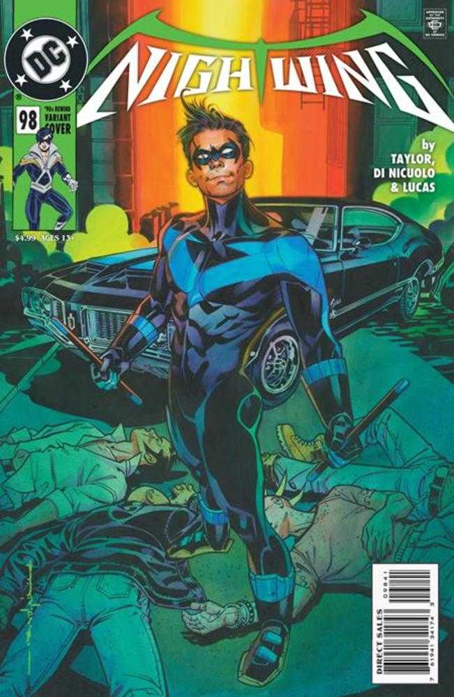 Nightwing #98 Cover C Brian Stelfreeze 90s Cover Month Card Stock Variant - The Fourth Place