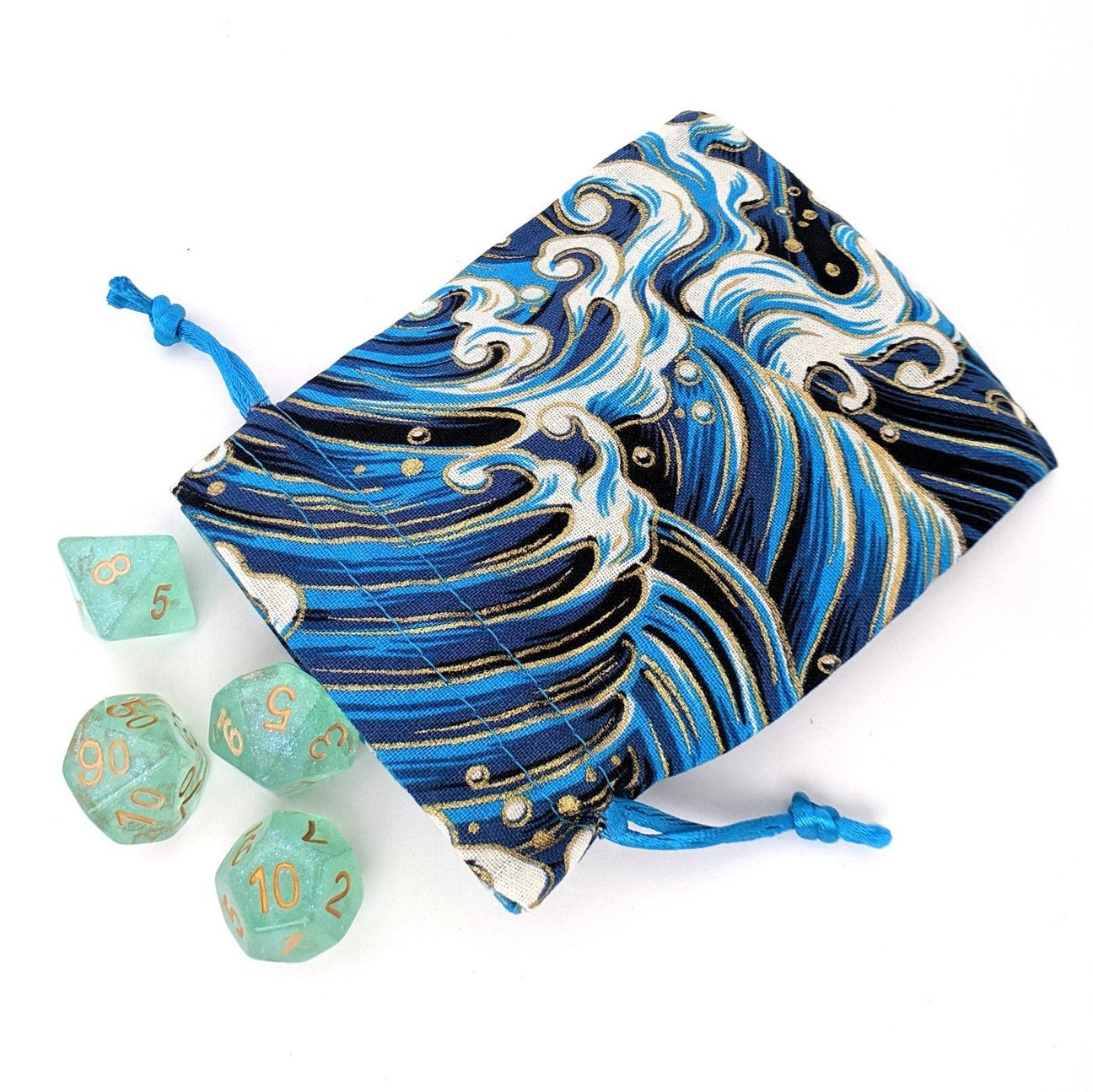 Ocean Wave Dice Bag - The Fourth Place