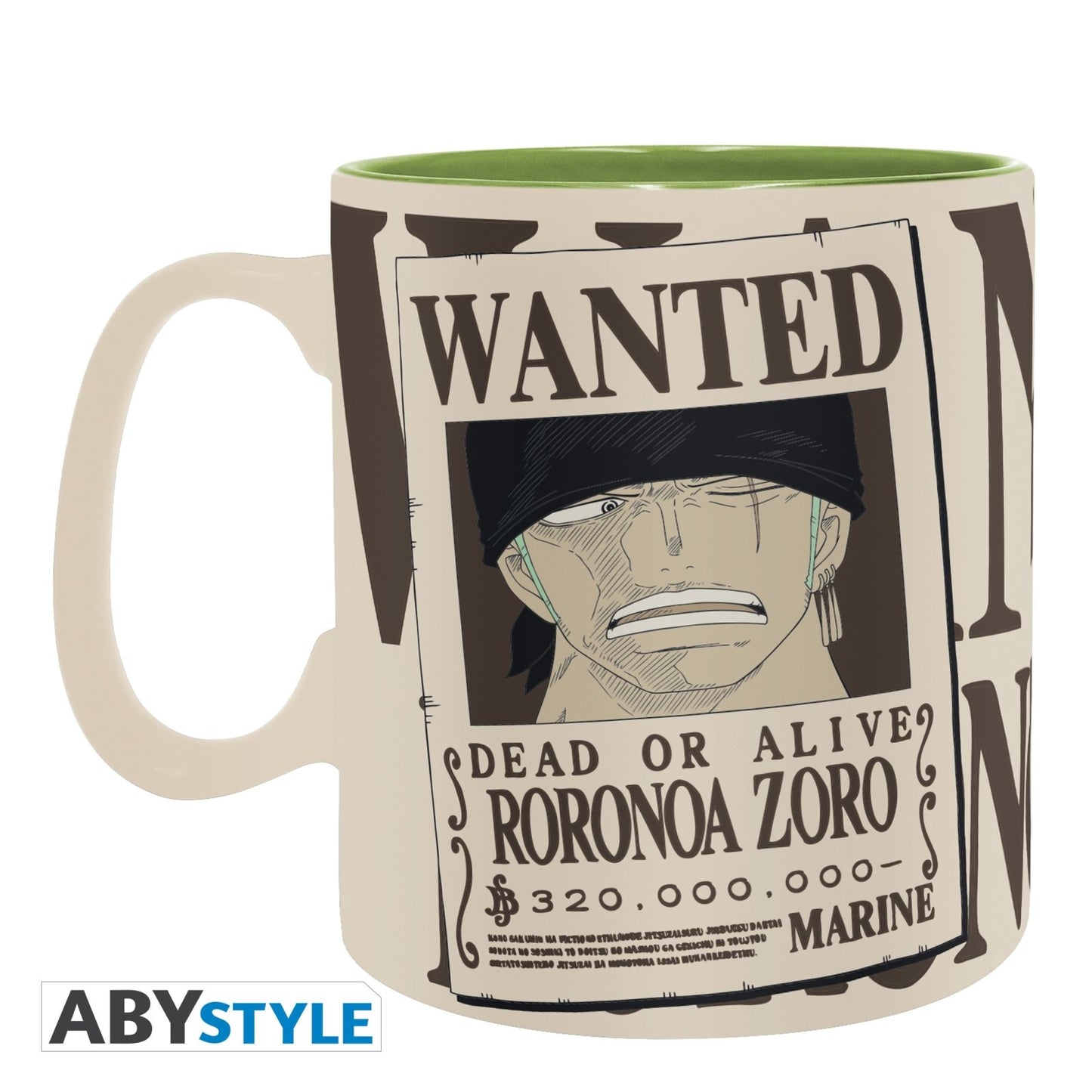 One Piece Zoro Mug & Coaster Set - The Fourth Place