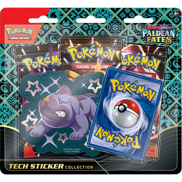 Paldean Fates: Tech Sticker Collection (Pokémon Scarlet & Violet - 1 of 3) - The Fourth Place