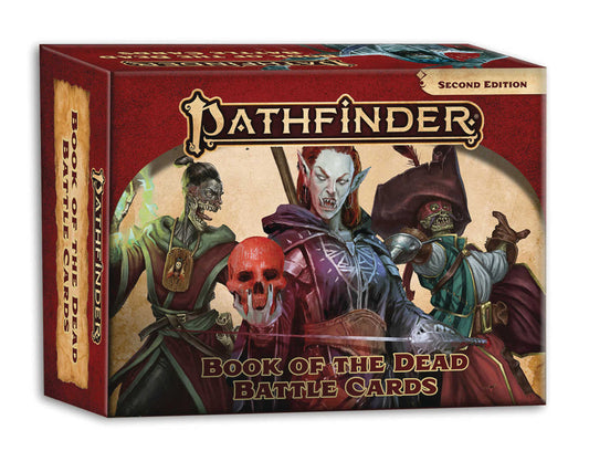 Pathfinder Role Playing Game Book Of Dead Battle Cards (P2) - The Fourth Place