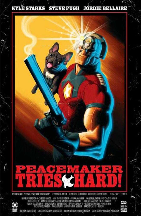 Peacemaker Tries Hard #1 (Of 6) Cover C Kris Anka Movie Poster Variant (Mature) - The Fourth Place