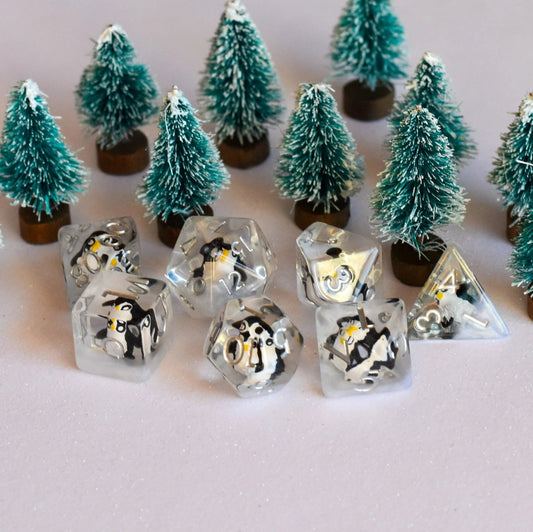 Penguin - 7 Dice Set - The Fourth Place