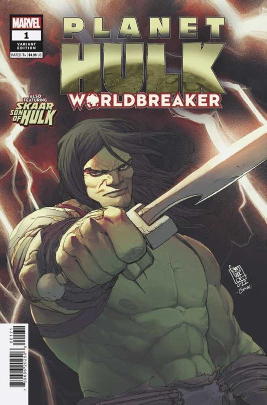 Planet Hulk Worldbreaker #1 (Of 5) Camuncoli Skaar Variant - The Fourth Place