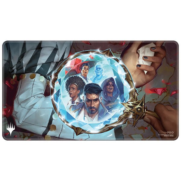 Playmat: MTG Holofoil- Murders at Karlov Manor- Magnifying Glass - The Fourth Place